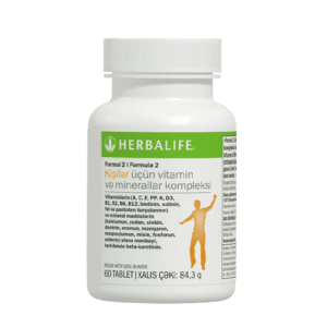 Formula 2. Kişilər üçün vitamin və minerallar kompleksi