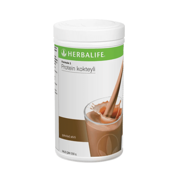 Herbalife Formula 1 Protein kokteyli Şokolad dadlı